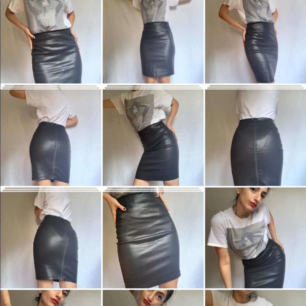 Vegan Leather Skirt š„ - Picture 5 of 5
